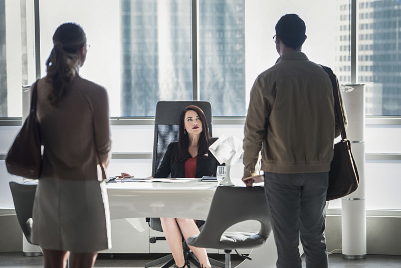 Supergirl -- "The Adventures Of Supergirl" -- Image SPG201a_0017 -- Pictured (L_R) Melissa Benoist Kara, Katie McGrath as Lena Luthor, and Tyler Hoechlin as Clark  -- Photo: Diyah Pera/The CW -- ÃÂ© 2016 The CW Network, LLC. All Rights Reserved